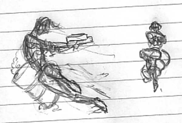 Guns Sketch
